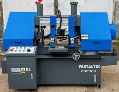 Фото MetalTec BS 350 CH ленточнопильный станок для резки металла под углом 90° в интернет-магазине ToolHaus.ru