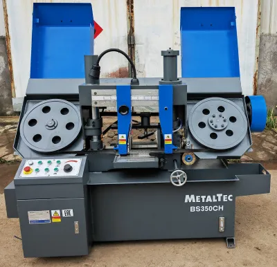 Фото MetalTec BS 350 CH ленточнопильный станок для резки металла под углом 90° в интернет-магазине ToolHaus.ru